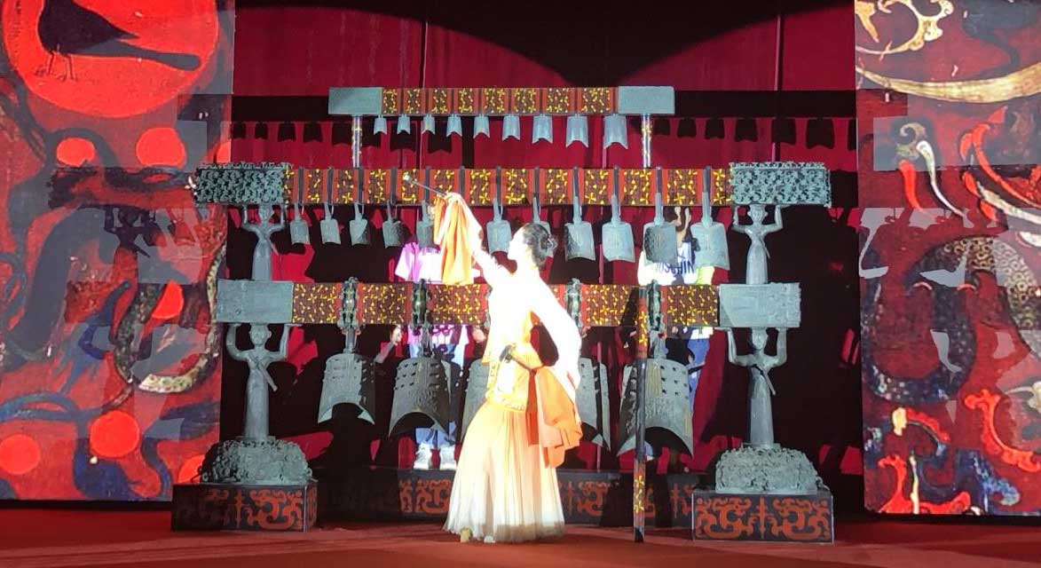 隨州編鐘音樂(lè)《楚商》古樂(lè)欣賞！