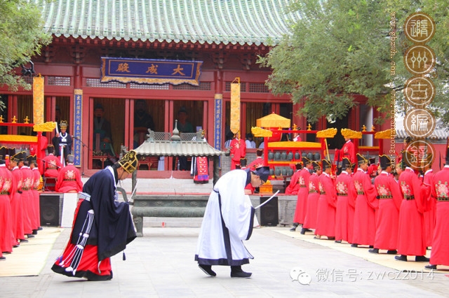 滄州文廟上演祭孔大戲